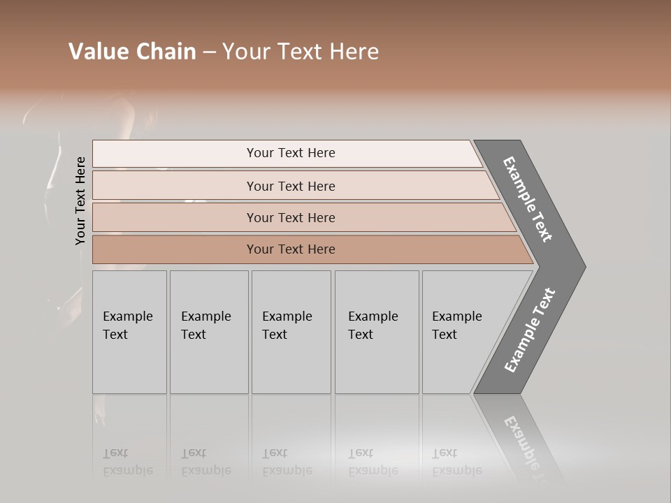 Sensual Female Lamp PowerPoint Template