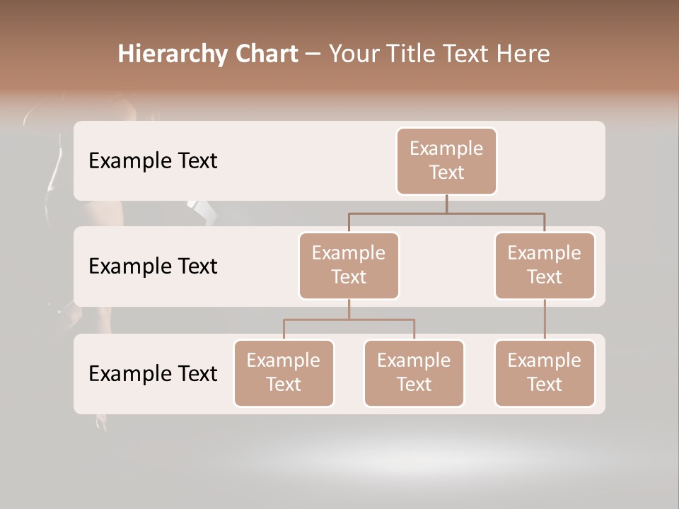 Sensual Female Lamp PowerPoint Template