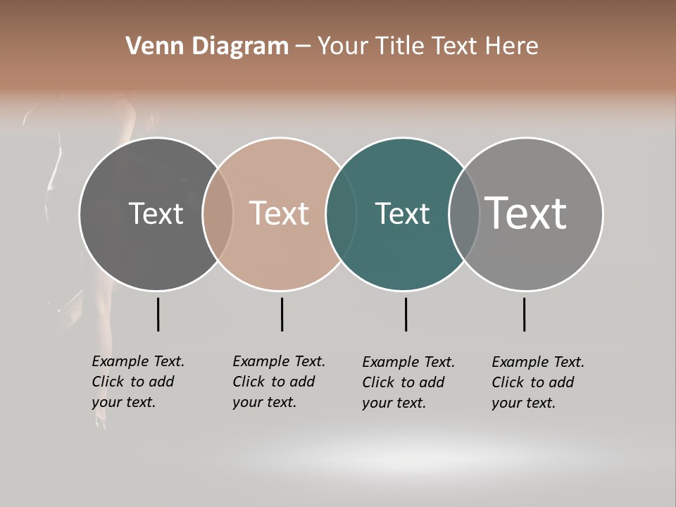 Sensual Female Lamp PowerPoint Template