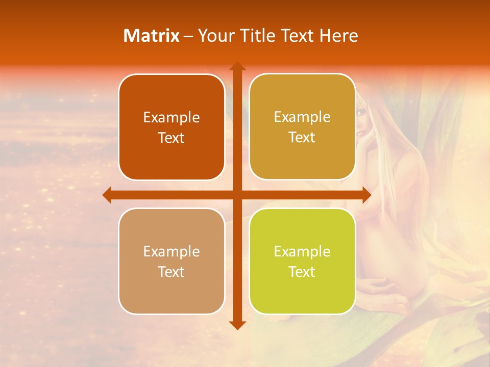 Beautiful Magical Fairy PowerPoint Template