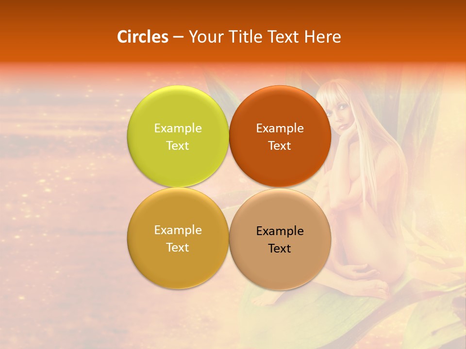 Beautiful Magical Fairy PowerPoint Template