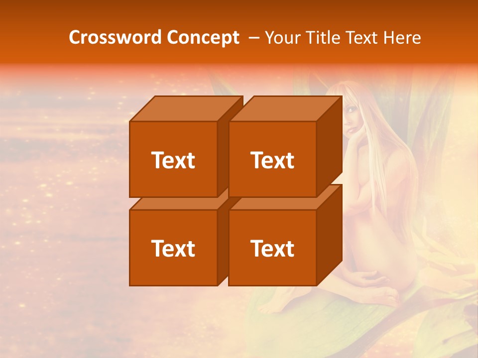 Beautiful Magical Fairy PowerPoint Template