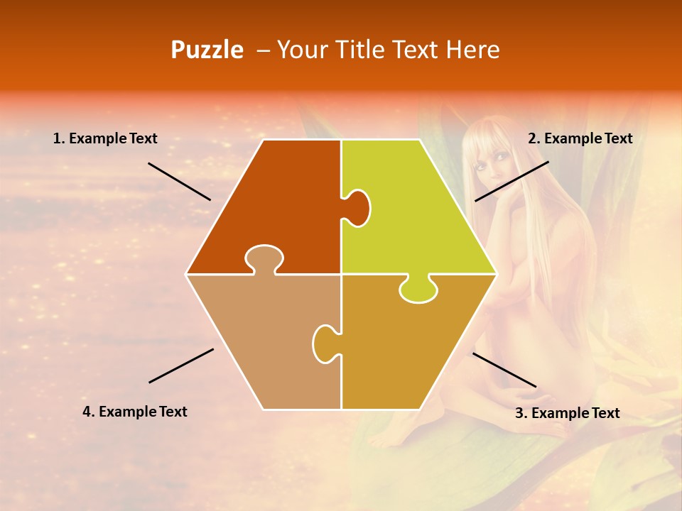 Beautiful Magical Fairy PowerPoint Template