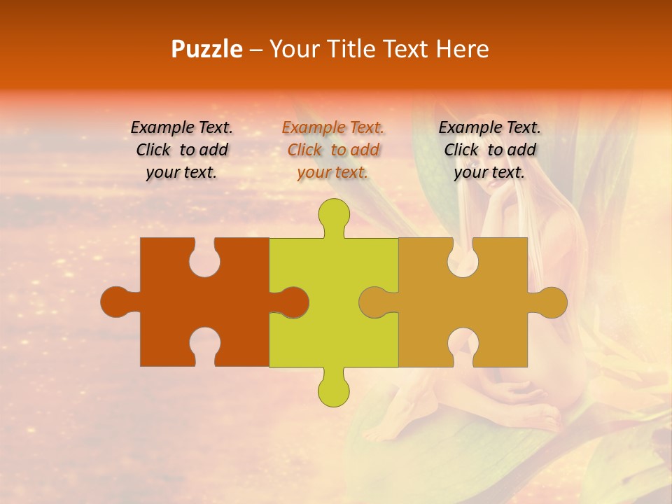 Beautiful Magical Fairy PowerPoint Template