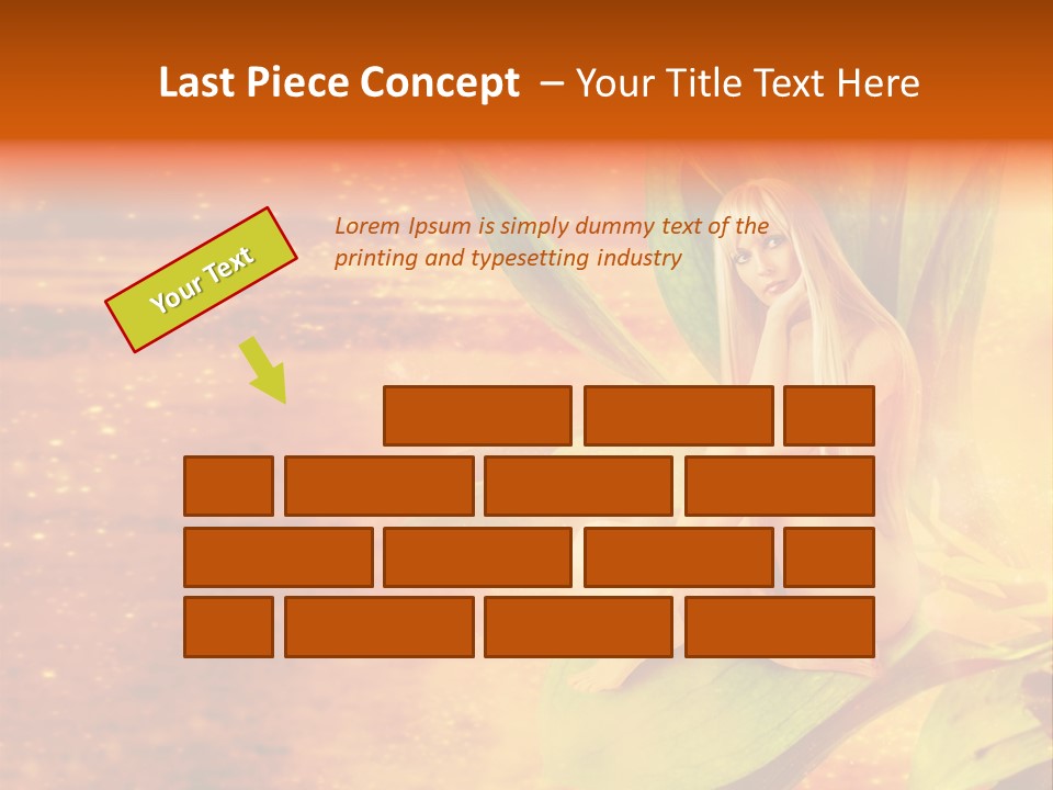 Beautiful Magical Fairy PowerPoint Template