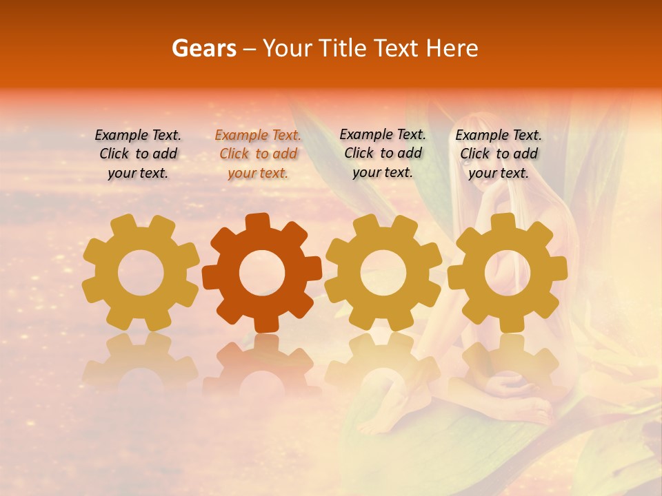 Beautiful Magical Fairy PowerPoint Template