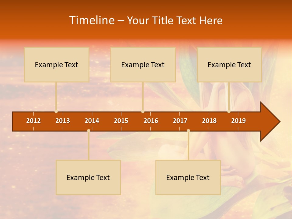 Beautiful Magical Fairy PowerPoint Template