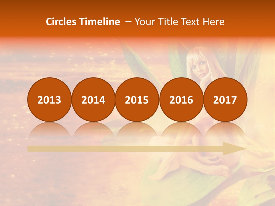 Beautiful Magical Fairy PowerPoint Template