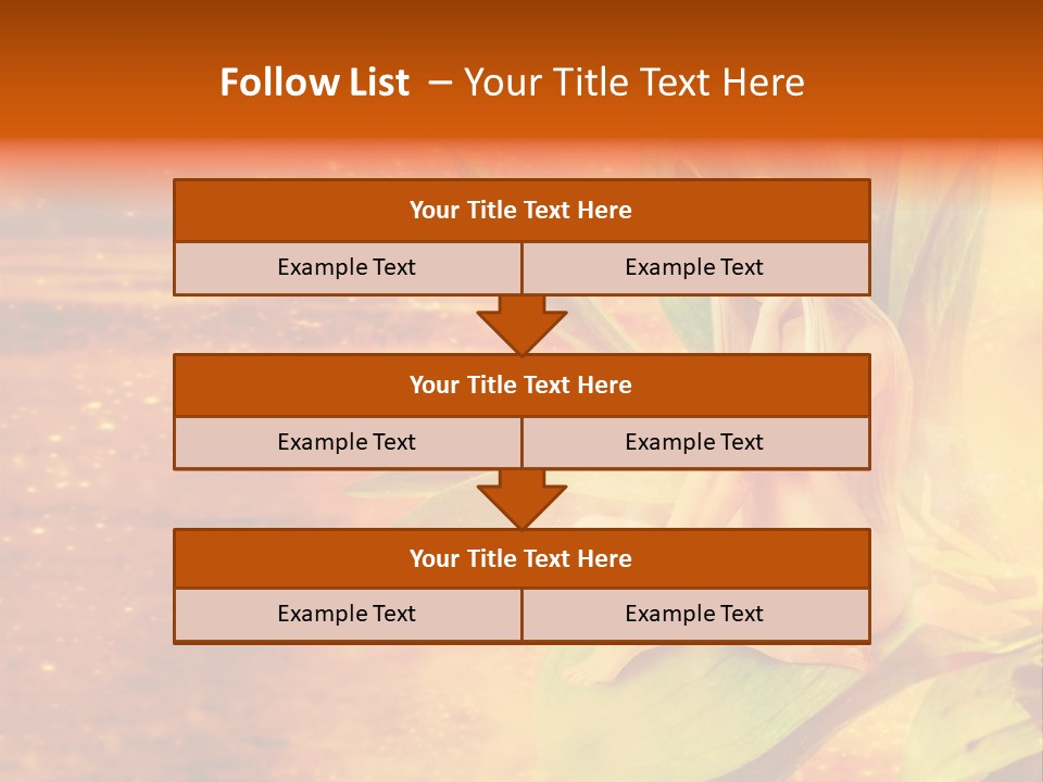 Beautiful Magical Fairy PowerPoint Template