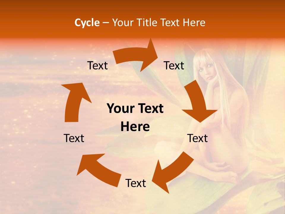 Beautiful Magical Fairy PowerPoint Template