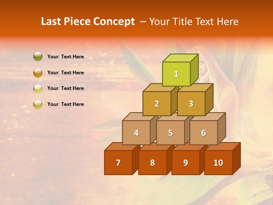 Beautiful Magical Fairy PowerPoint Template