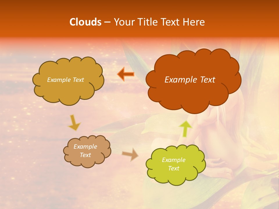 Beautiful Magical Fairy PowerPoint Template