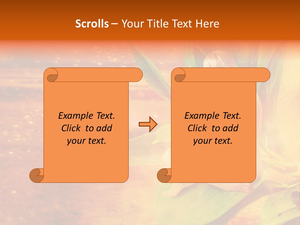 Beautiful Magical Fairy PowerPoint Template