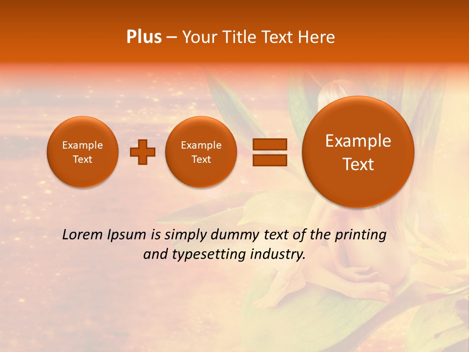 Beautiful Magical Fairy PowerPoint Template