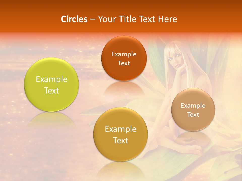 Beautiful Magical Fairy PowerPoint Template