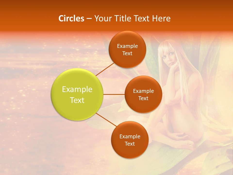 Beautiful Magical Fairy PowerPoint Template