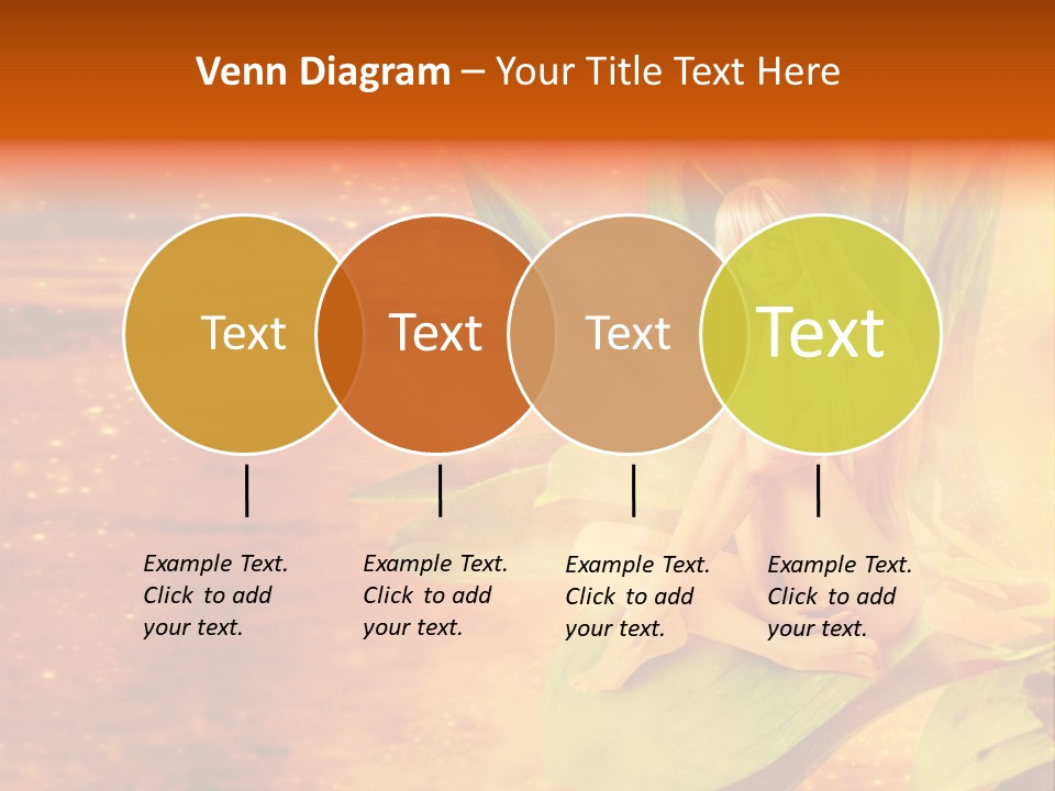 Beautiful Magical Fairy PowerPoint Template