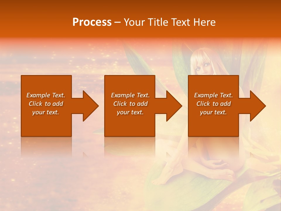 Beautiful Magical Fairy PowerPoint Template