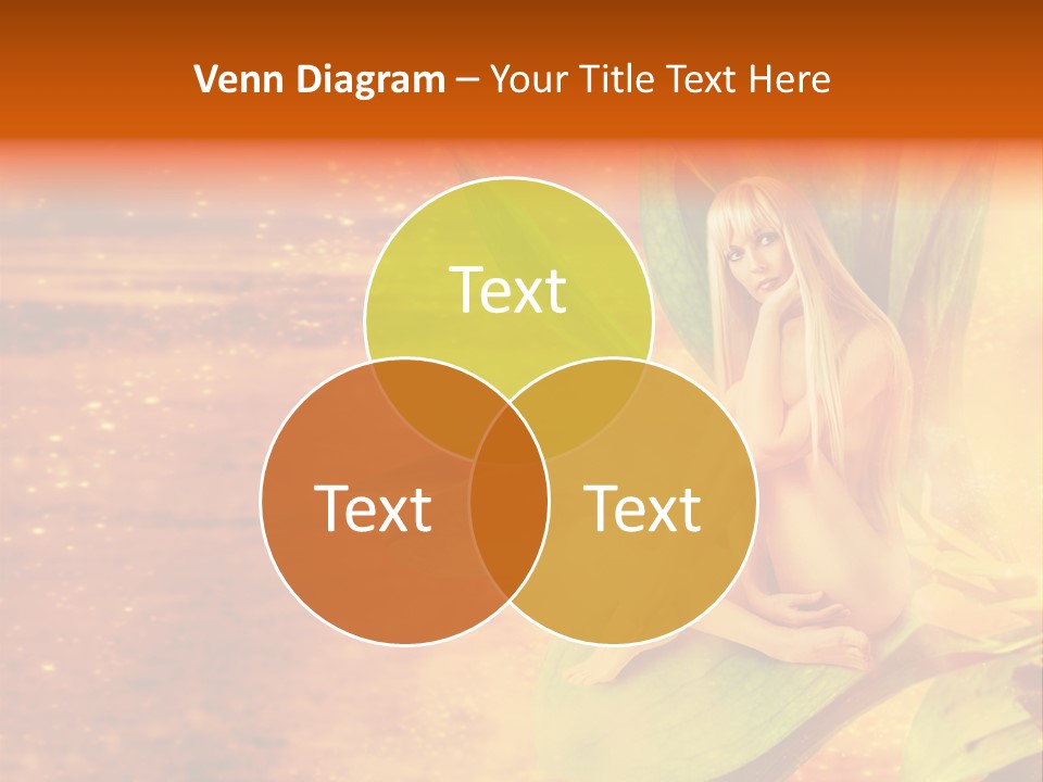 Beautiful Magical Fairy PowerPoint Template