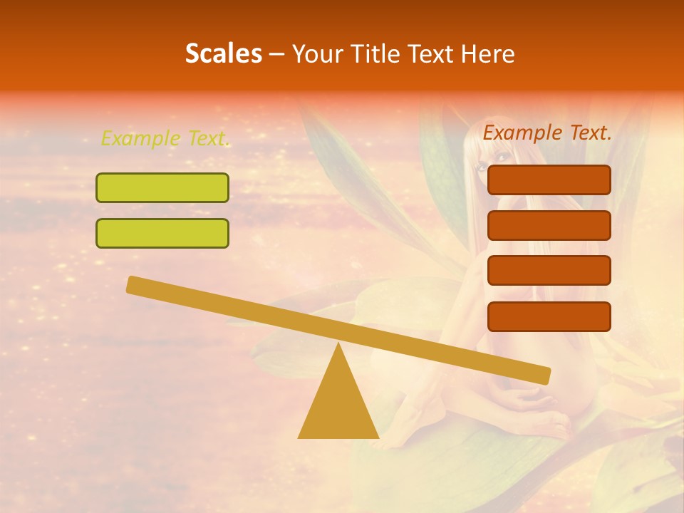 Beautiful Magical Fairy PowerPoint Template