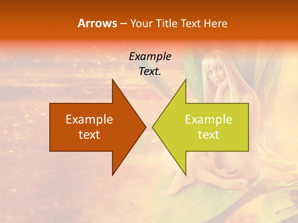 Beautiful Magical Fairy PowerPoint Template