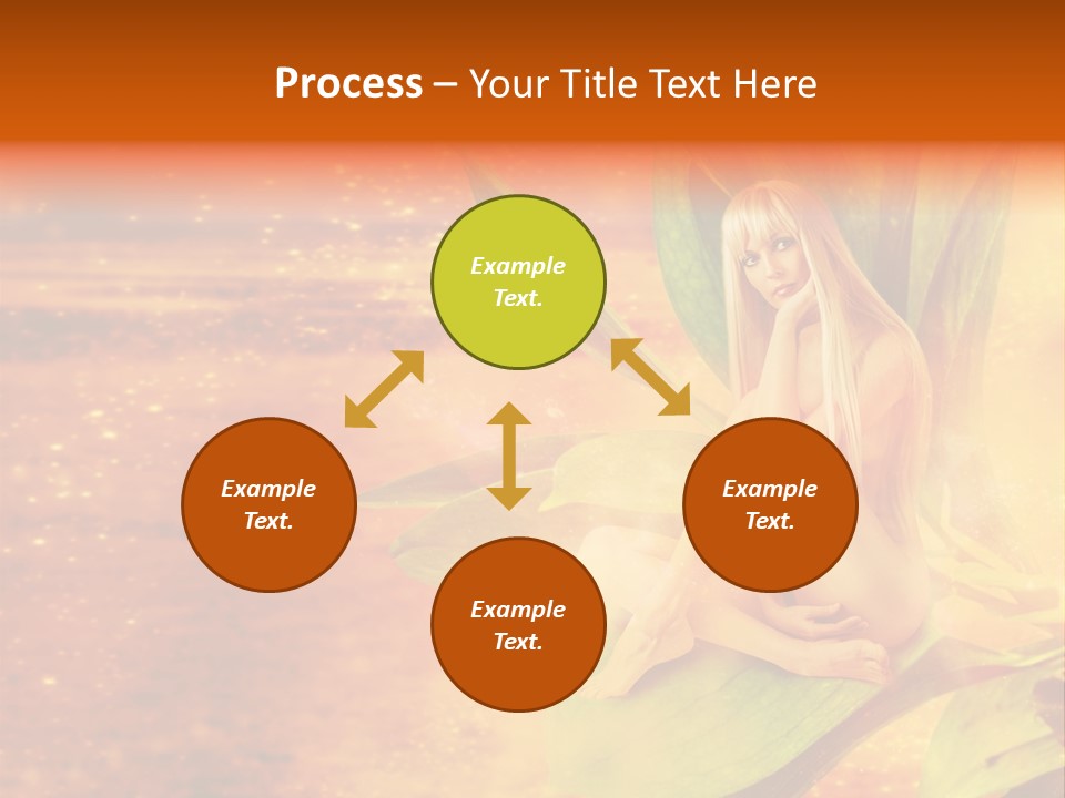 Beautiful Magical Fairy PowerPoint Template