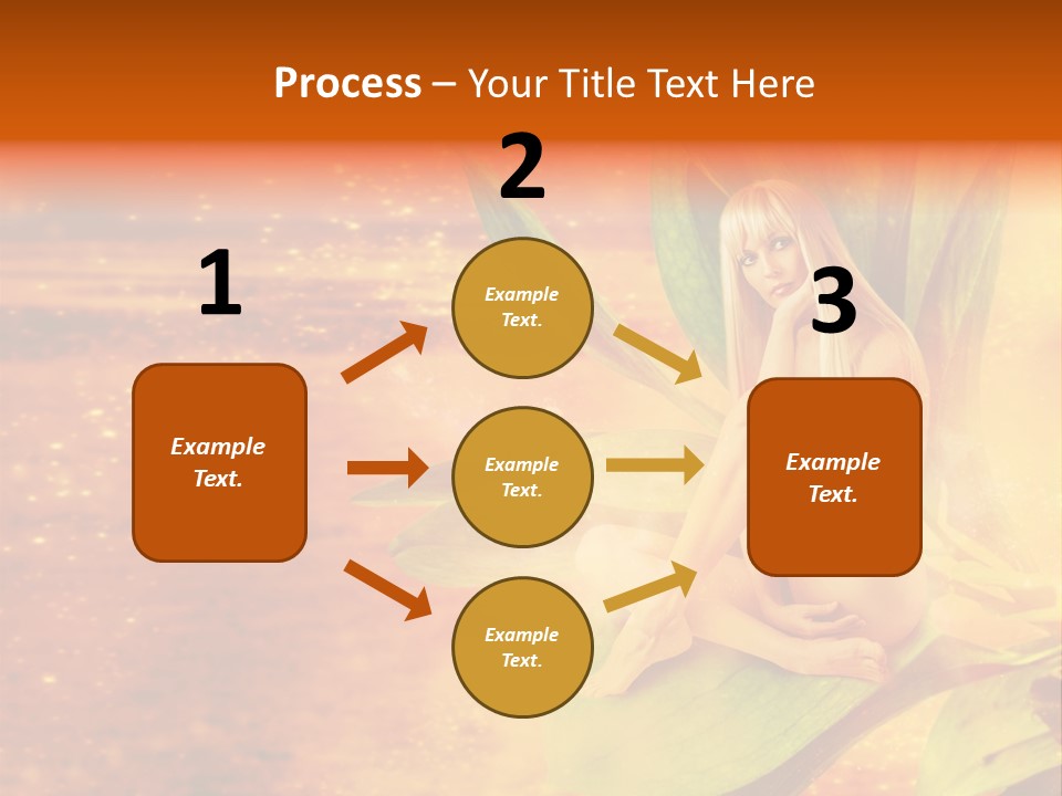 Beautiful Magical Fairy PowerPoint Template