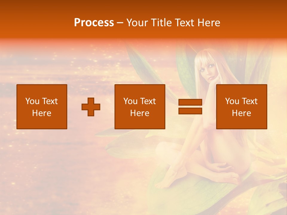 Beautiful Magical Fairy PowerPoint Template