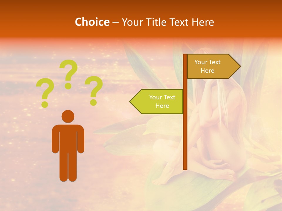 Beautiful Magical Fairy PowerPoint Template