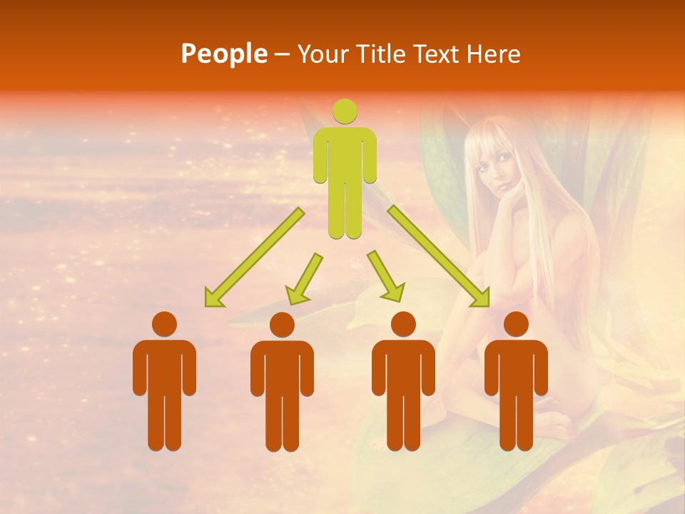 Beautiful Magical Fairy PowerPoint Template