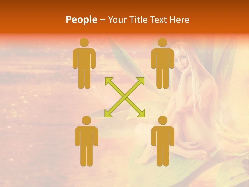 Beautiful Magical Fairy PowerPoint Template