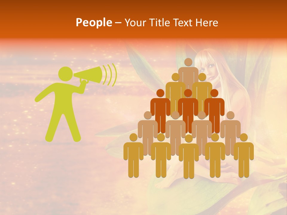 Beautiful Magical Fairy PowerPoint Template