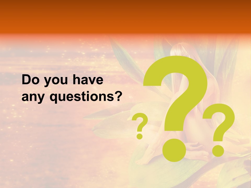 Beautiful Magical Fairy PowerPoint Template