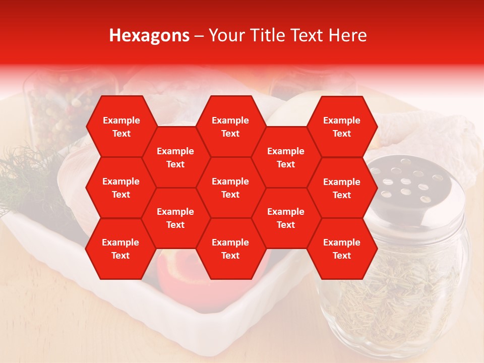 Calorie Gold Freshness PowerPoint Template