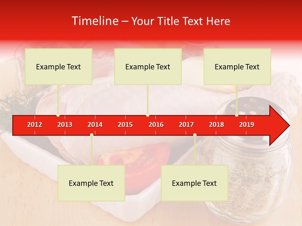 Calorie Gold Freshness PowerPoint Template