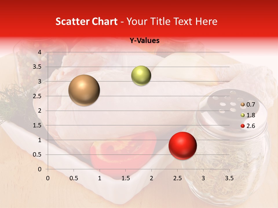 Calorie Gold Freshness PowerPoint Template