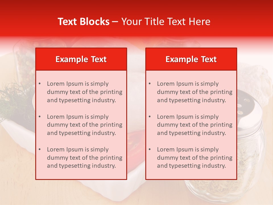 Calorie Gold Freshness PowerPoint Template