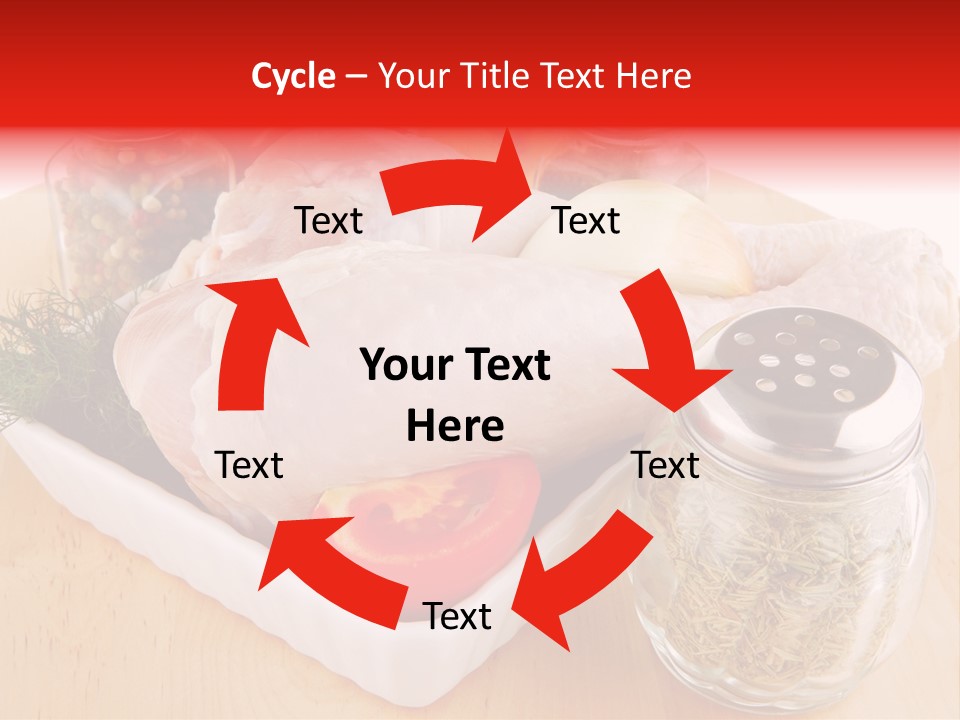 Calorie Gold Freshness PowerPoint Template