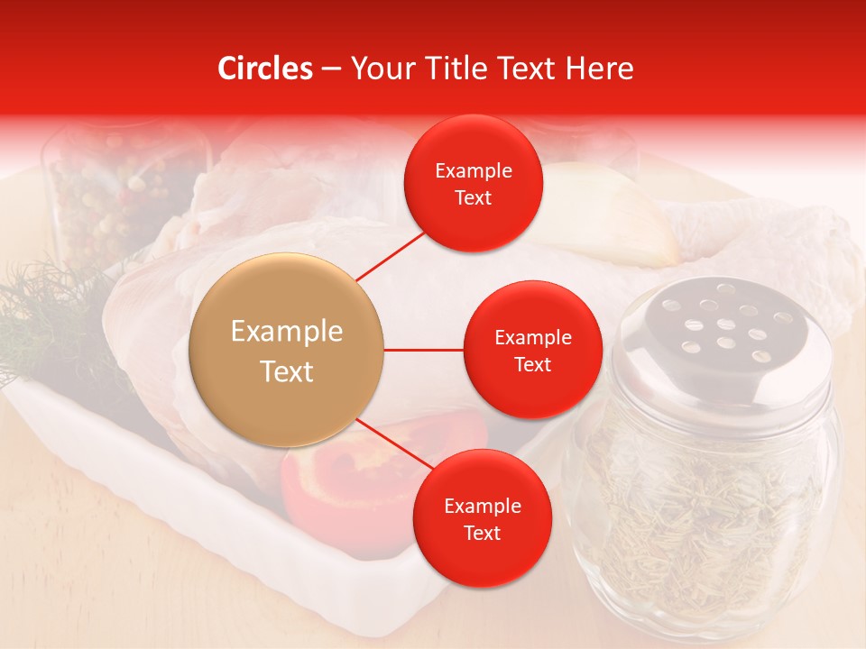 Calorie Gold Freshness PowerPoint Template