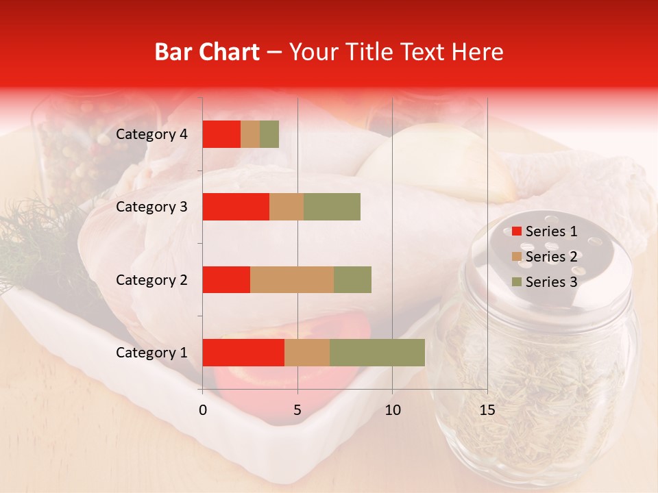 Calorie Gold Freshness PowerPoint Template