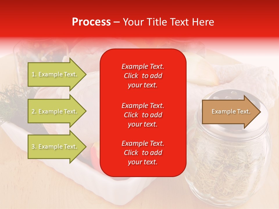 Calorie Gold Freshness PowerPoint Template