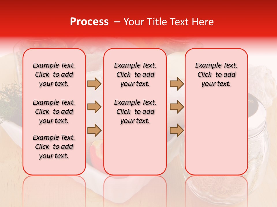 Calorie Gold Freshness PowerPoint Template
