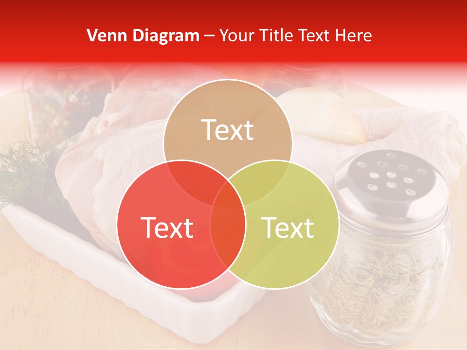 Calorie Gold Freshness PowerPoint Template