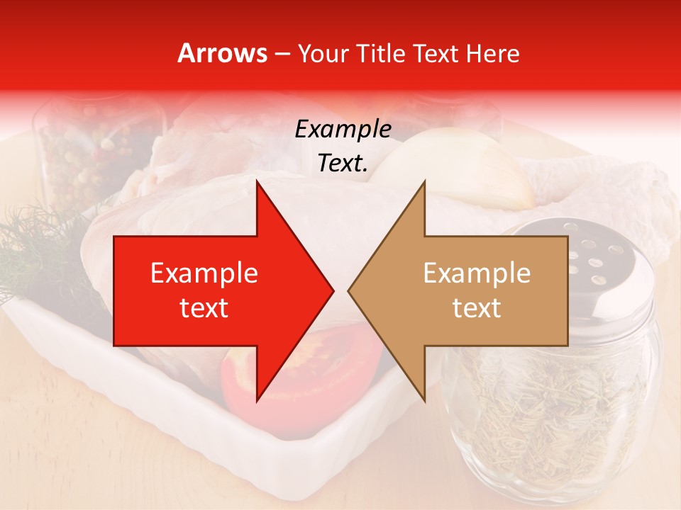 Calorie Gold Freshness PowerPoint Template