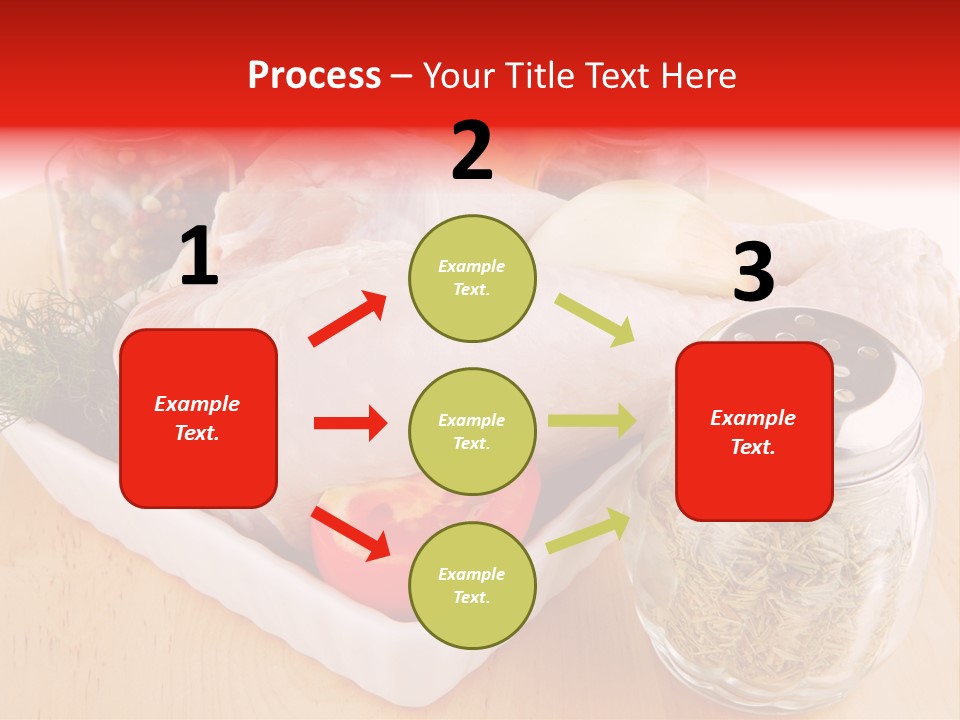 Calorie Gold Freshness PowerPoint Template