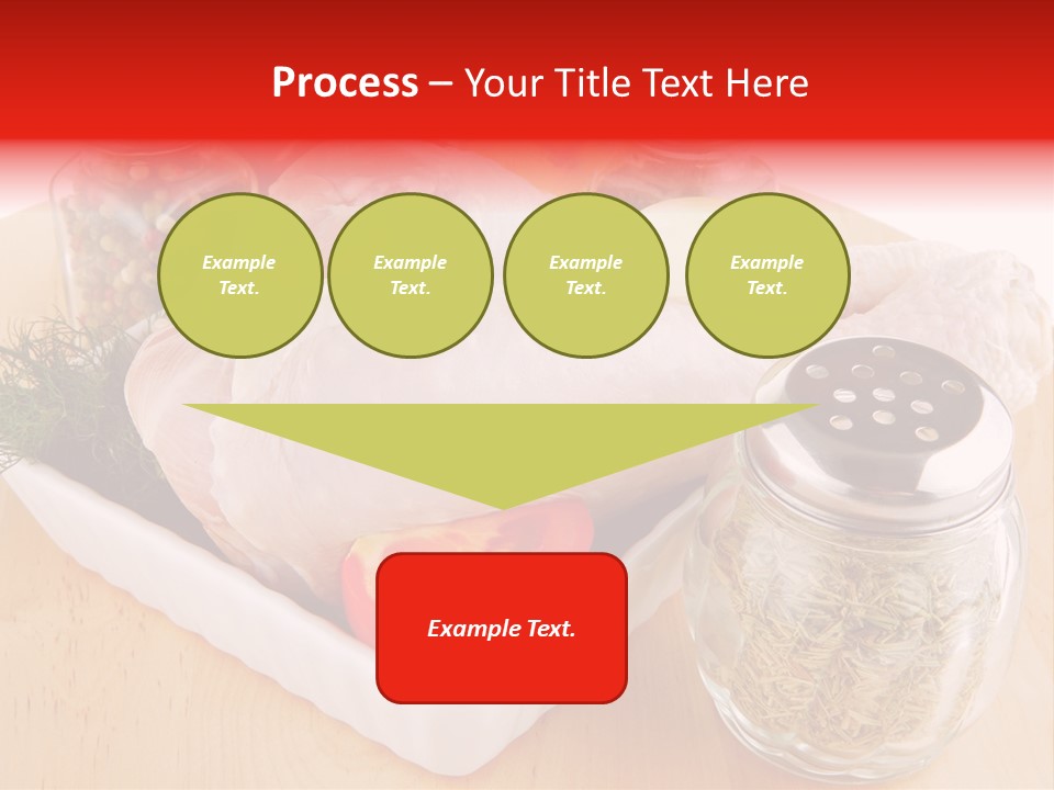 Calorie Gold Freshness PowerPoint Template