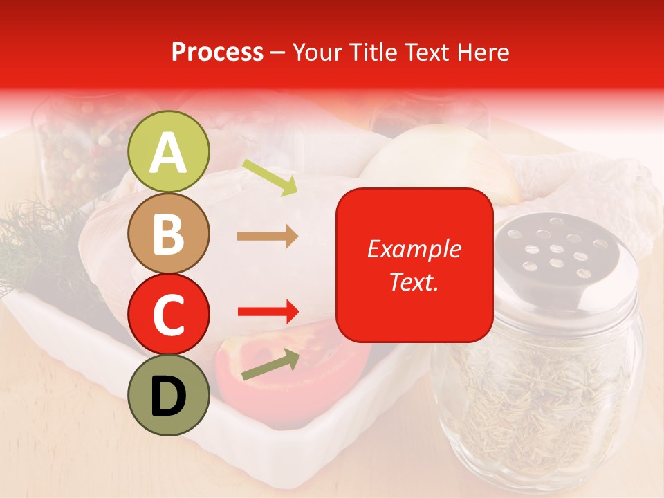 Calorie Gold Freshness PowerPoint Template