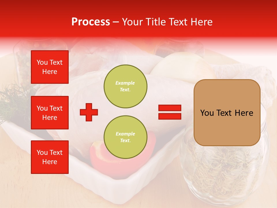 Calorie Gold Freshness PowerPoint Template