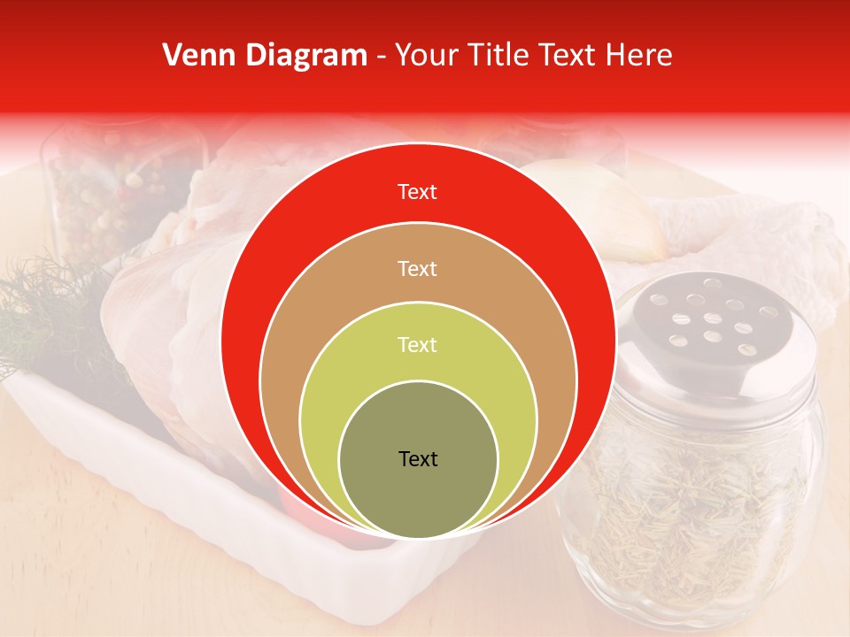 Calorie Gold Freshness PowerPoint Template