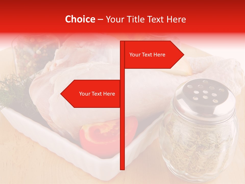 Calorie Gold Freshness PowerPoint Template